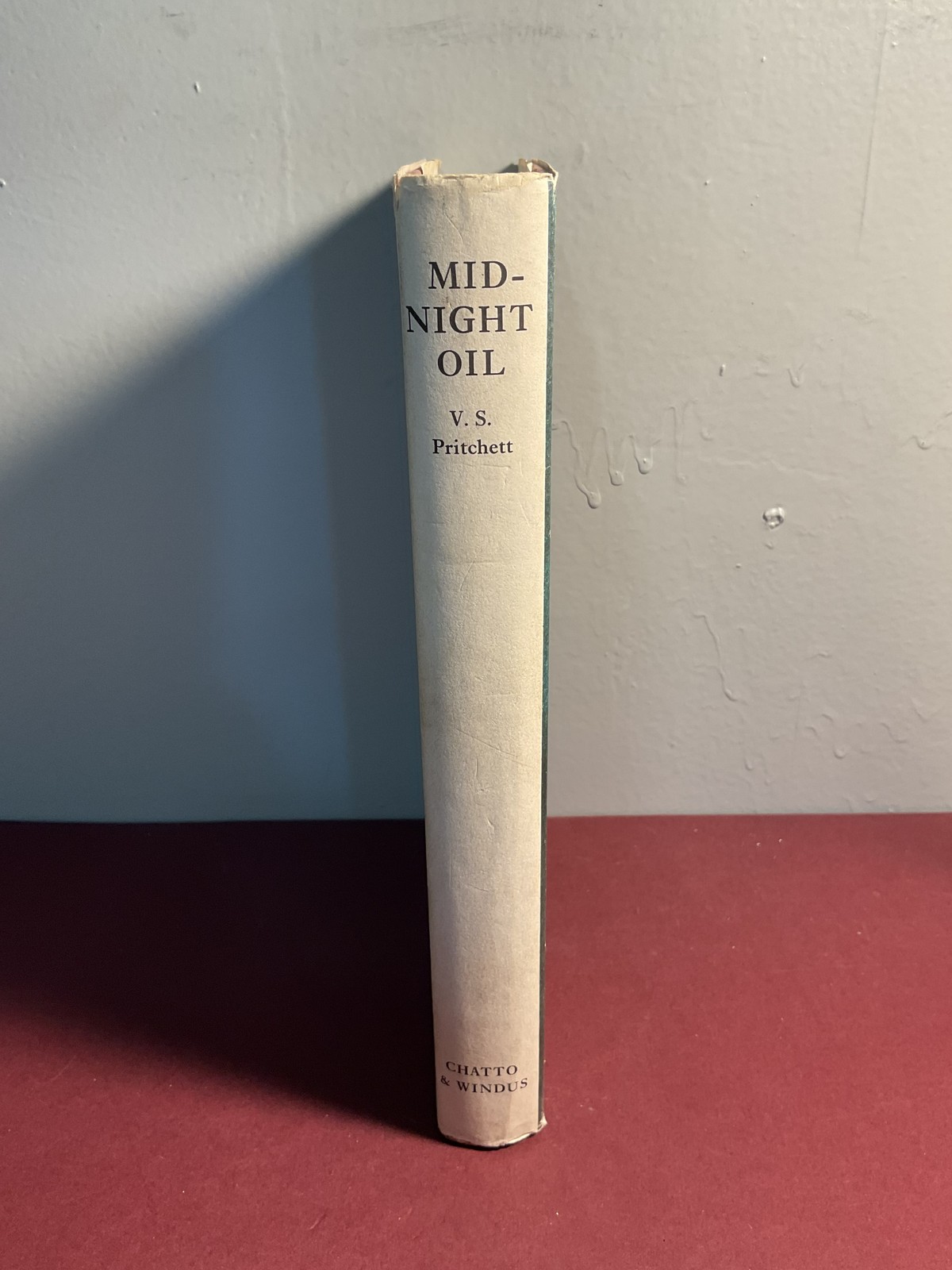Midnight Oil by V. S. Pritchett Signed Inscribed 1st Edition 1971 Hardcover w/