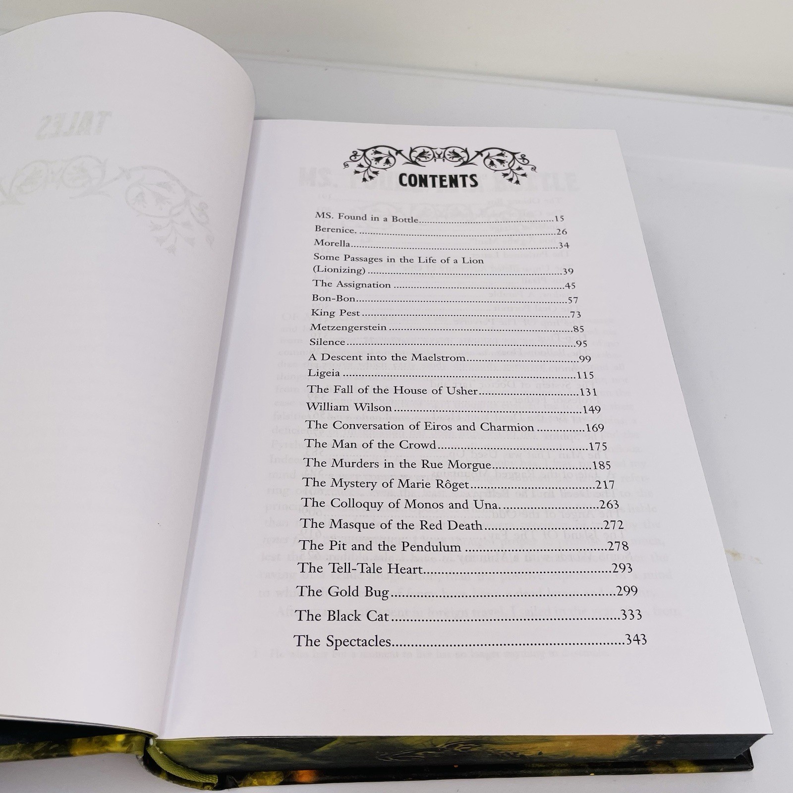 Classic Edgar Allan Poe Collection Poetry Tales Arcturus HC Sprayed Edges New