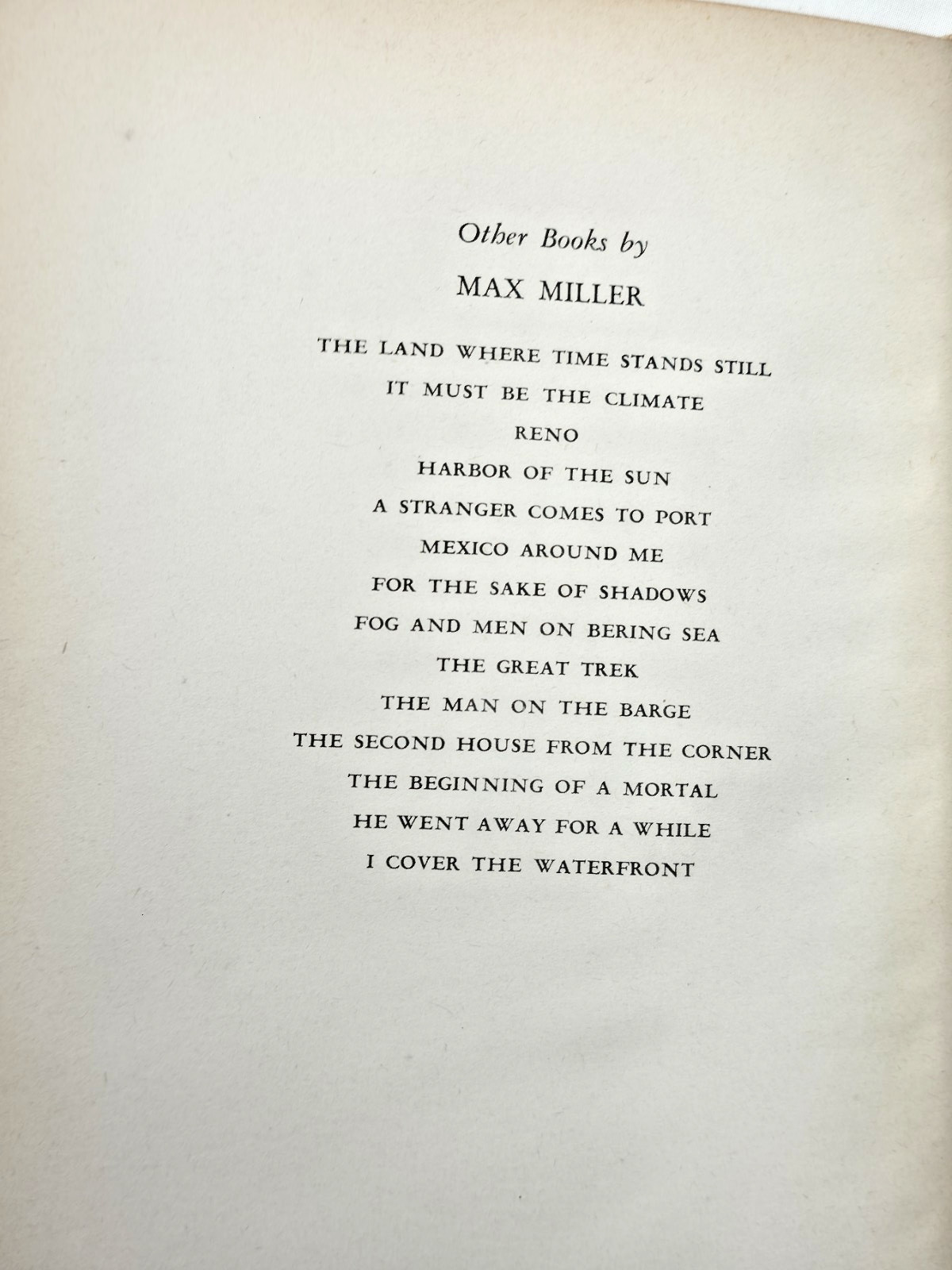 1944 Daybreak For Our Carrier Max Miller Charles Kerlee World War II Naval