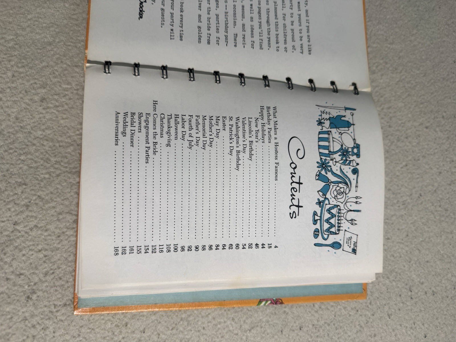 Vintage 60s Betty Crocker Cook Book Party First Printing Nostalgia Mom Gift