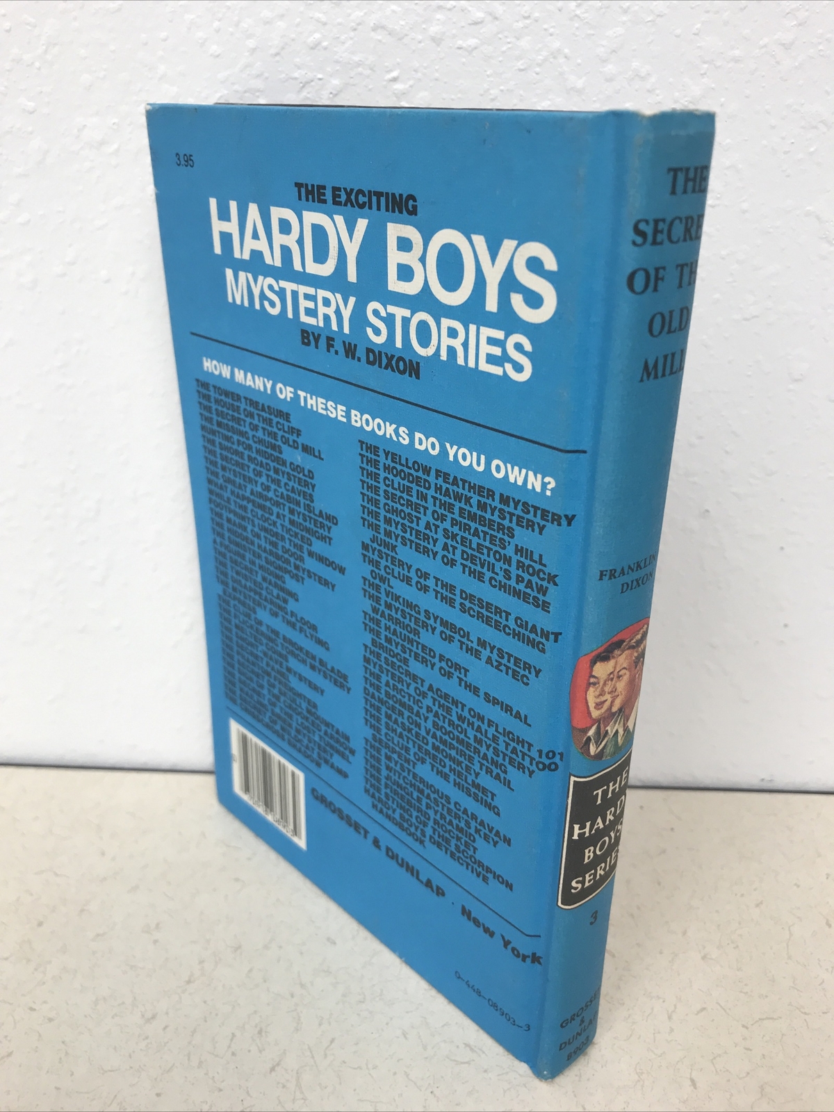 Vintage Book HARDY BOYS # 3 The Secret of the Old Mill