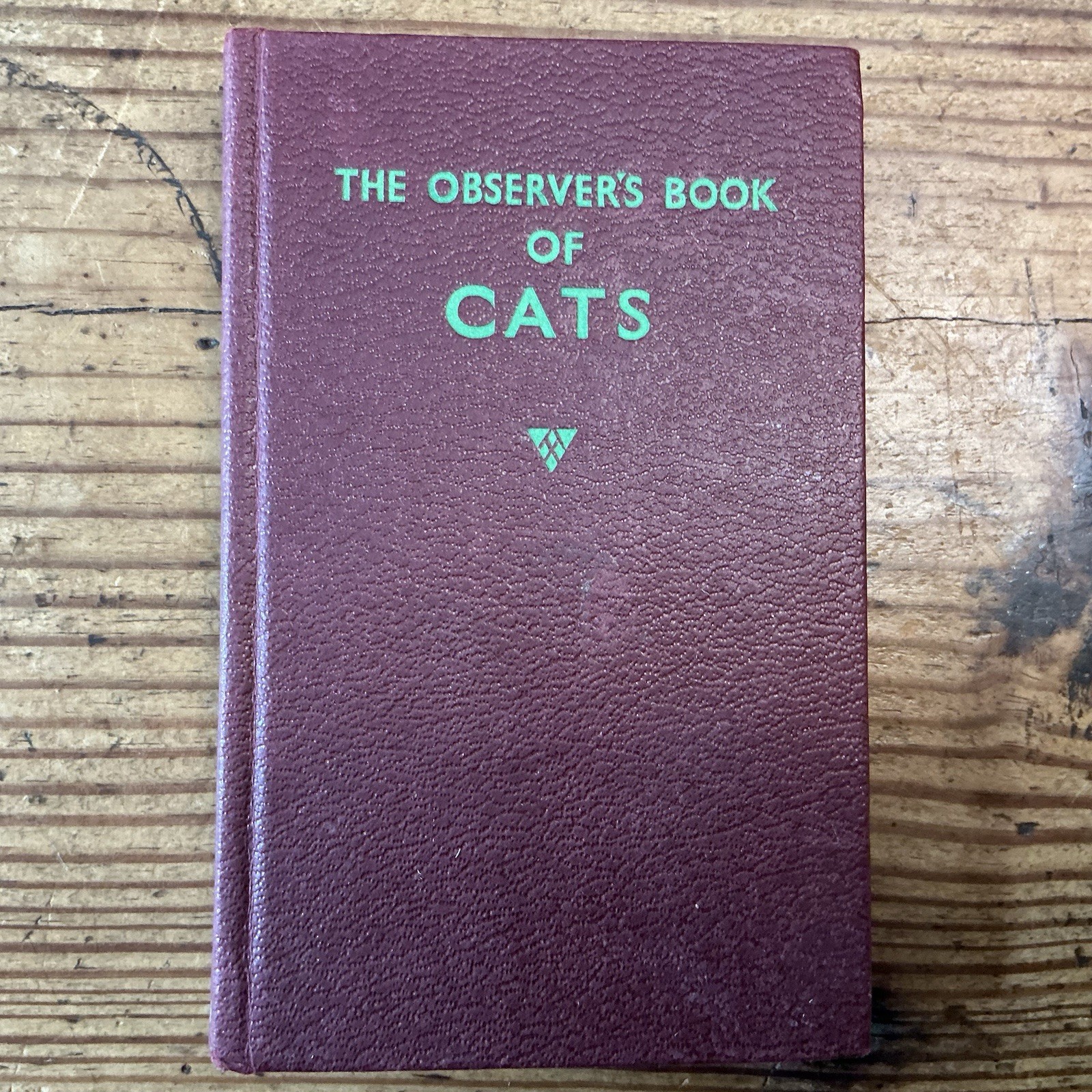 lot Of 2 THE OBSERVER’S BOOK OF CATS / TREES – Pocket Books Vintage Very Good