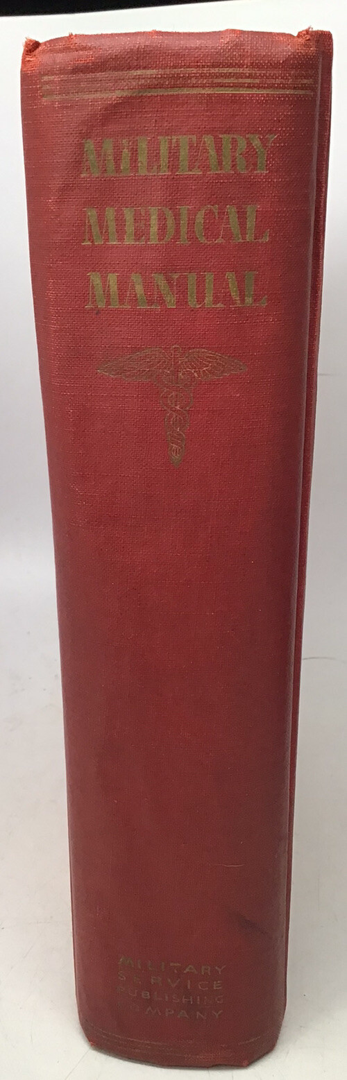 1942 Military Medical Book 5th Ed HB Maps Illustrated Harrisburg PA USA (43)