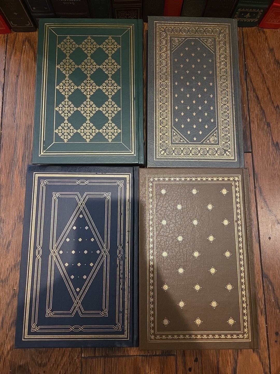 LOT 16 FRANKLIN LIBRARY LEATHER BOUND BOOKS COLLECTION LOT, GOLD GILDED, 70s-80s