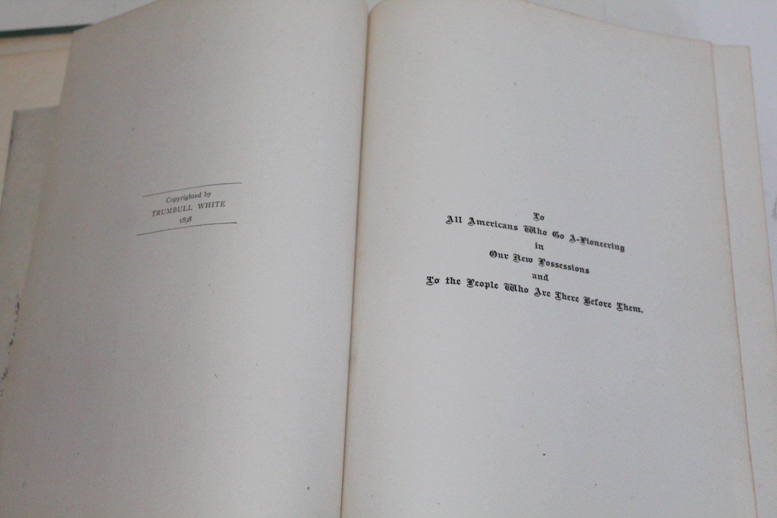 Antique Book 1898 Our New Possessions Philippine Islands Puerto Rico Cuba Hawaii