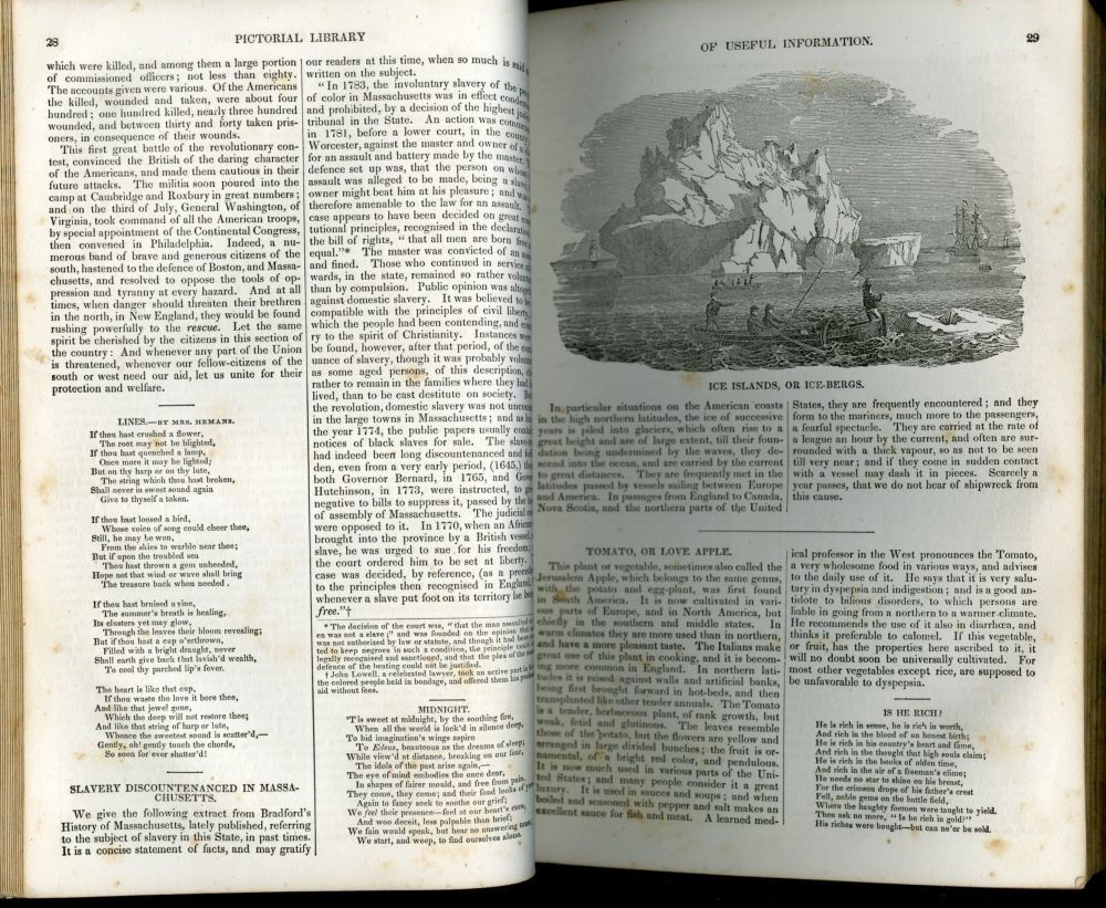 Pictorial Library of Useful Information. Fine modern binding, illustrated 1854
