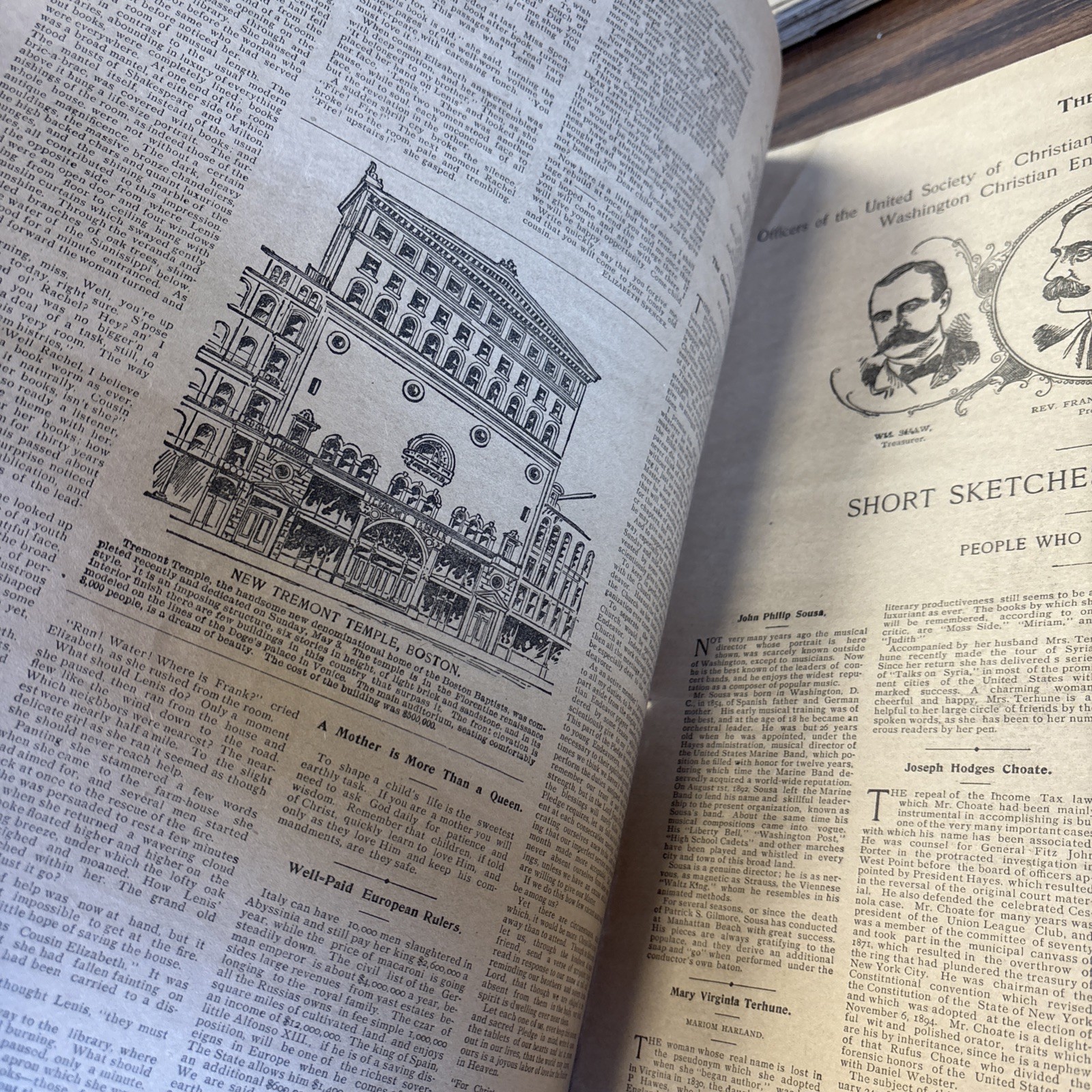 1896 The Inland Illustrated Christian Endeavor Monthly: Flower Mission Sketches