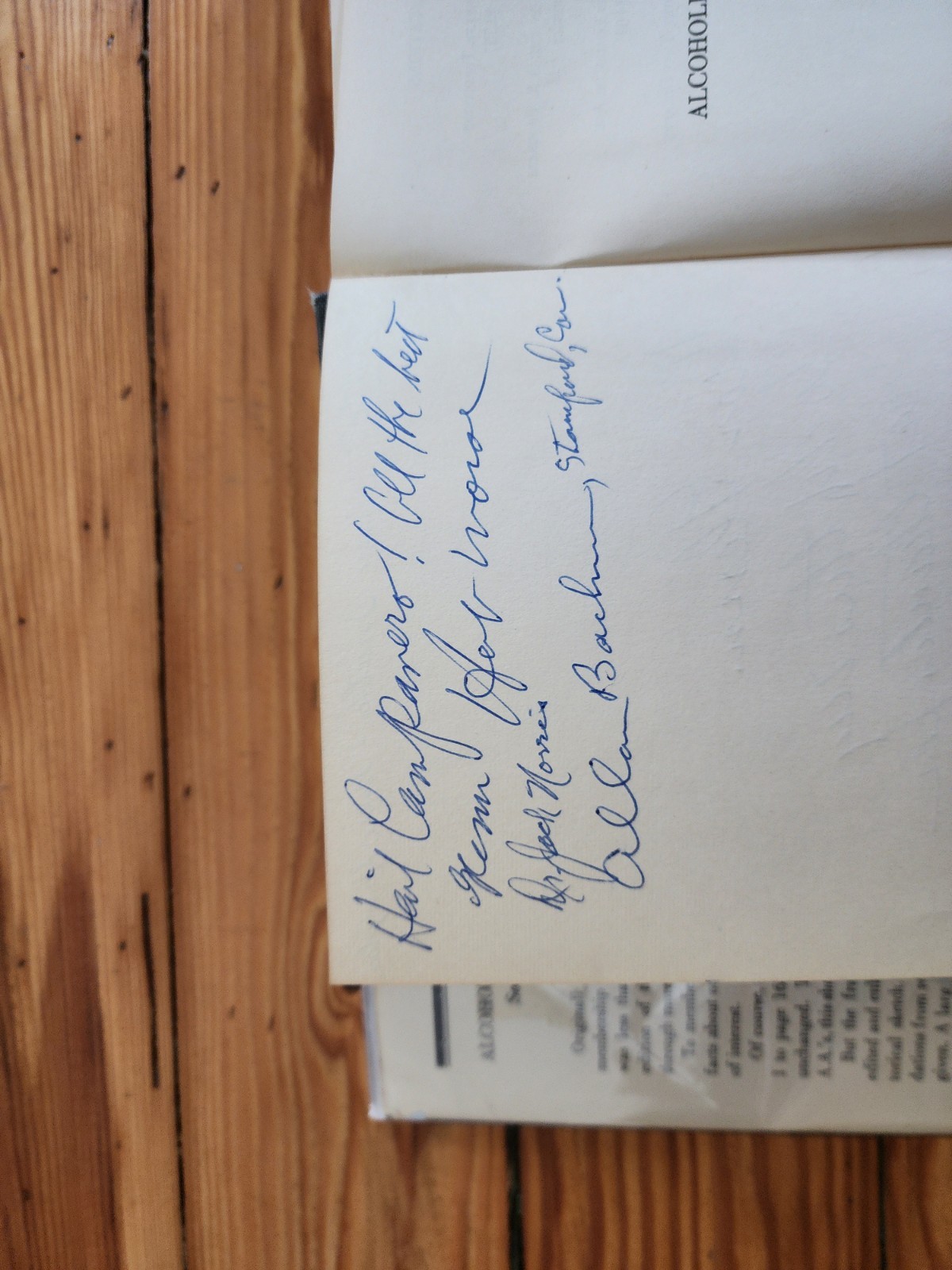 Alcoholics Anonymous 2nd/4th, letter Both Signed by Bill W, et al. ODJ, 1962 GSC