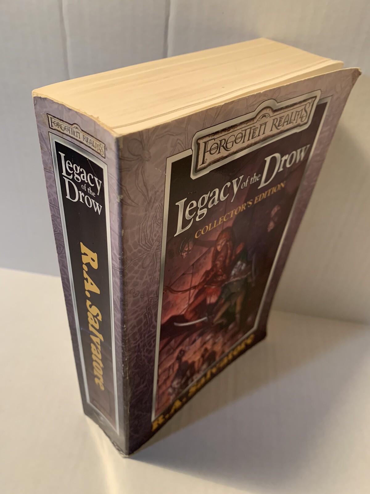 Vtg 2003 Wizards of the Coast TPB Legacy of the Drow Collector’s Ed Salvatore