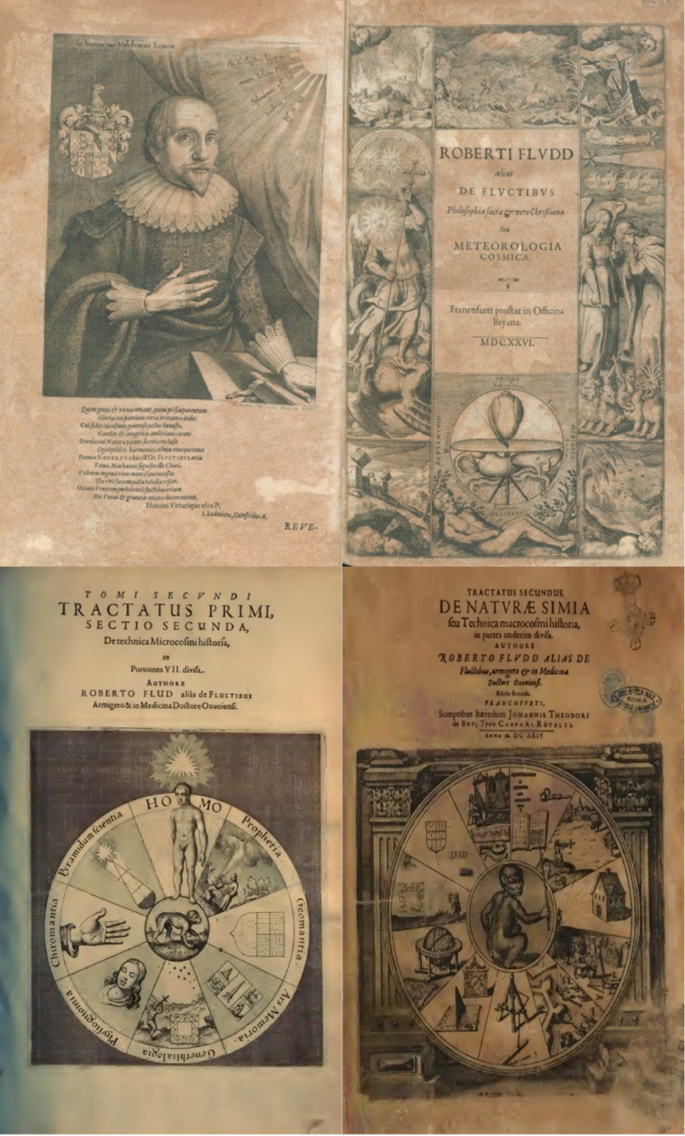12 Books of Robert Fludd – Occult Rosicrucian Kabbalah Geometry Cosmology on DVD