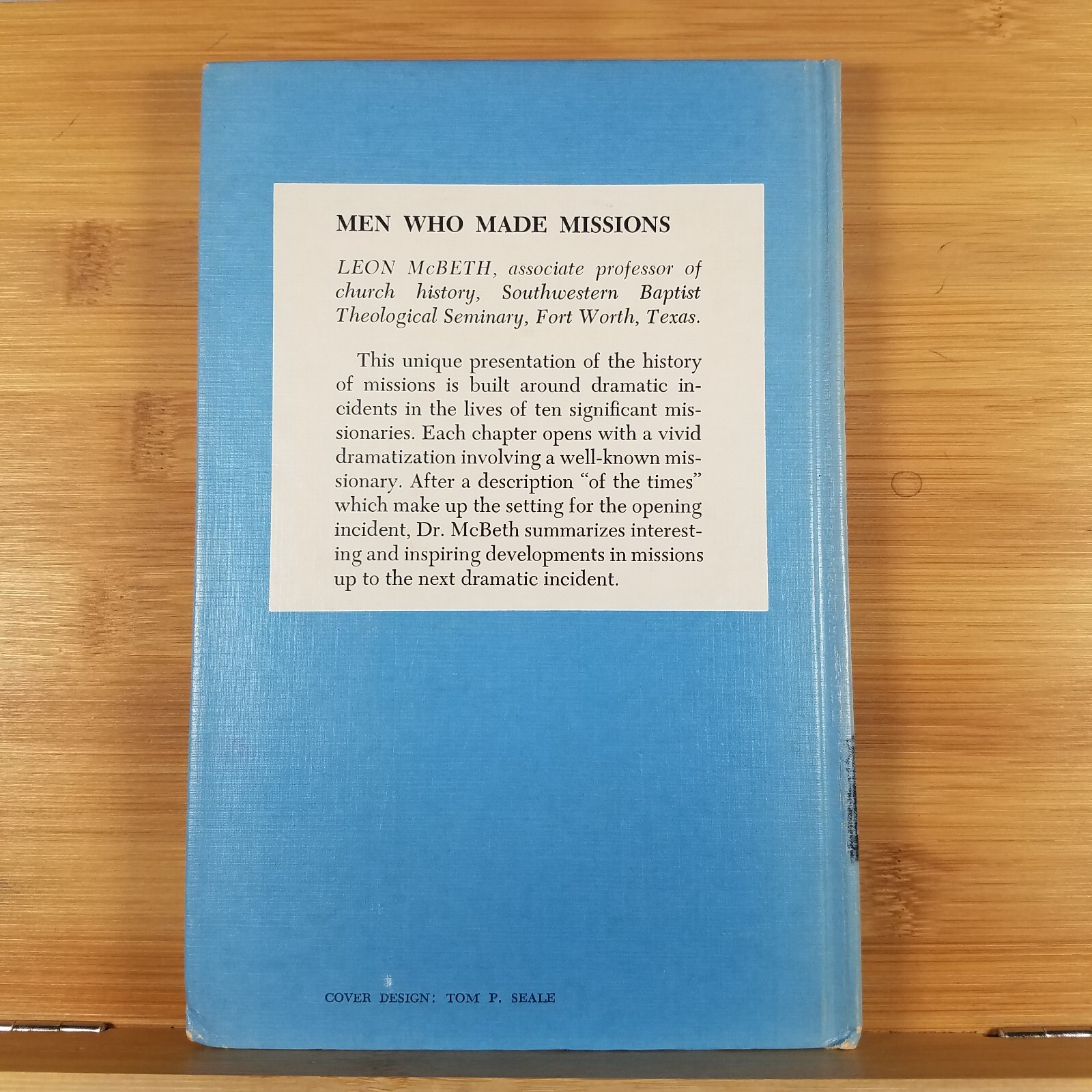 Men Who Made Missions – 1968 Christian Hardcover by Leon McBeth