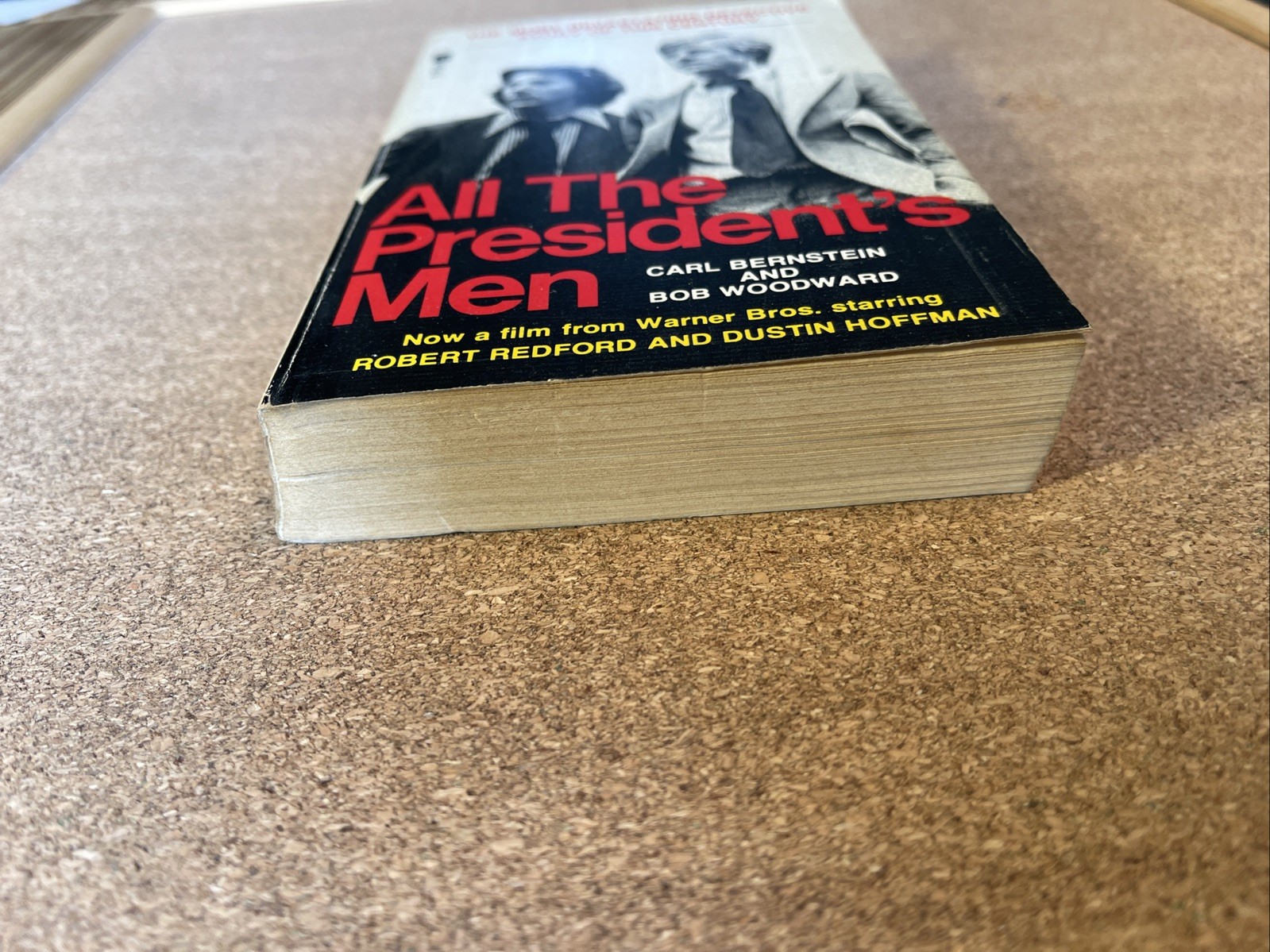 All The President’s Men By Bernstein & Woodward VGC 1976 PB Movie Cover Redford