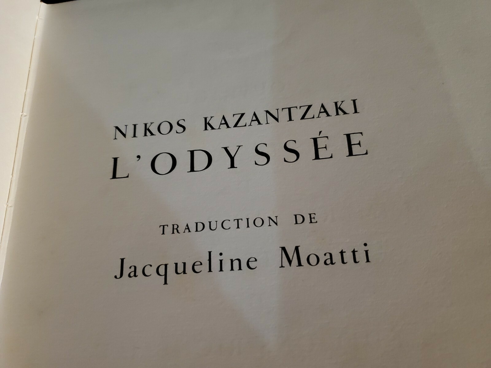 Nikos Kazantzakis L’ Odyssèe Luxury edition w/ litographs 2 vols Richelieu 1968