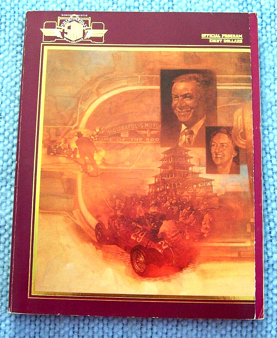 Indianapolis 500 Official Program May 28, 1995, Front Cover Foldout, 224 Pages