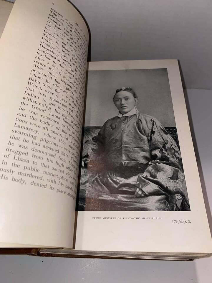 Antique Lhasa and it’s mysteries oriental Asian exploration book c 1905