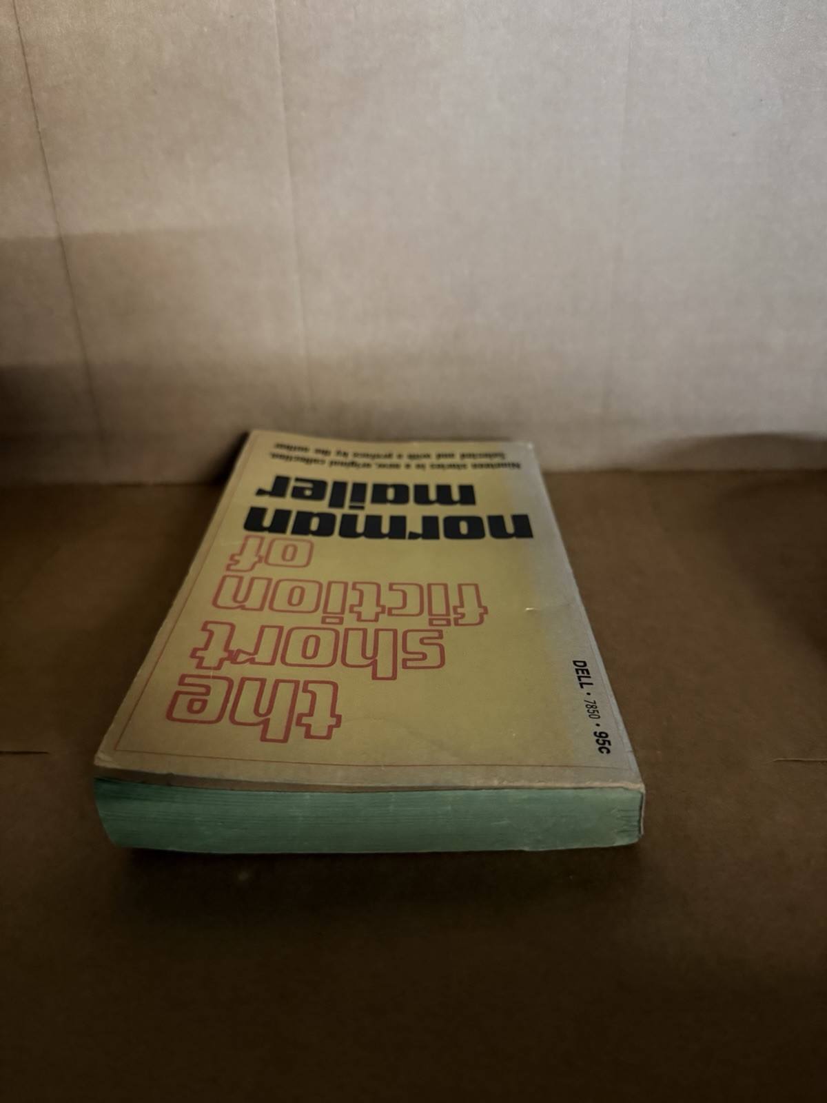 The Short Fiction of Norman Mailer Paperback First Edition 1967