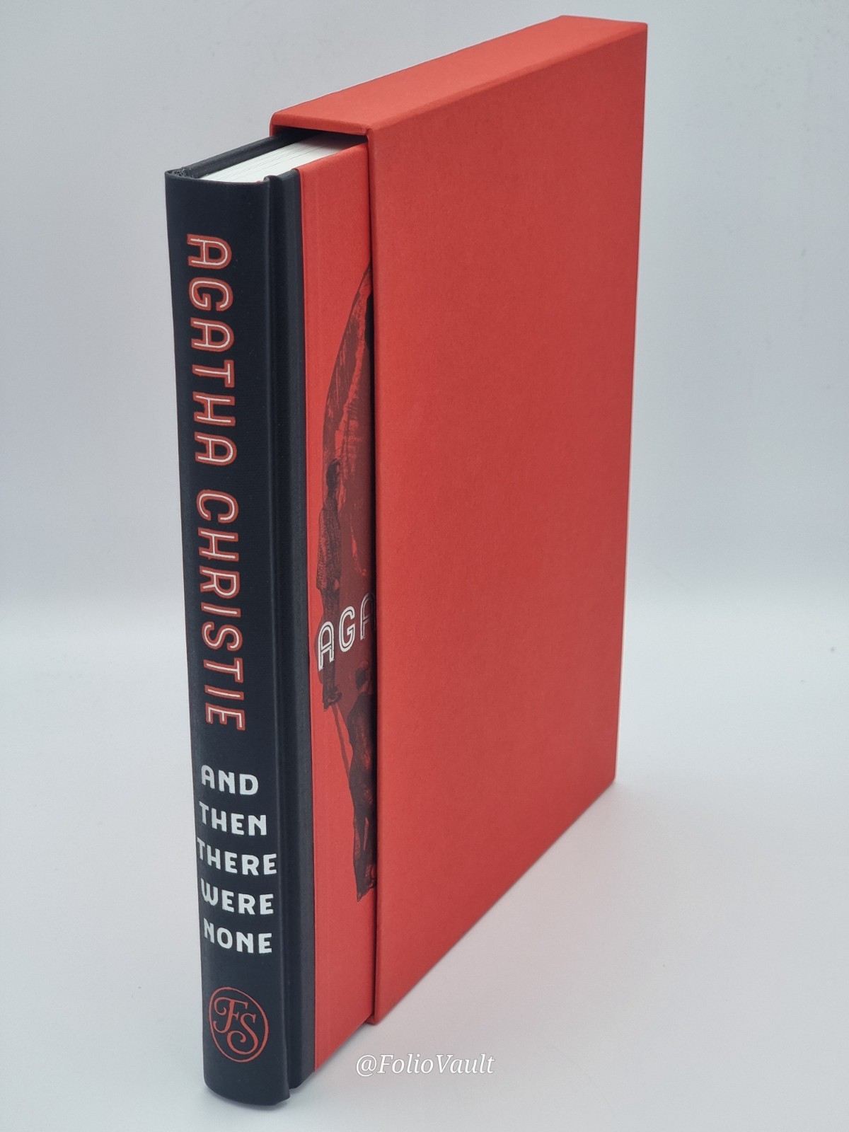 And Then There Were None – Agatha Christie – Folio Society – 2017 1st ed. – VGC