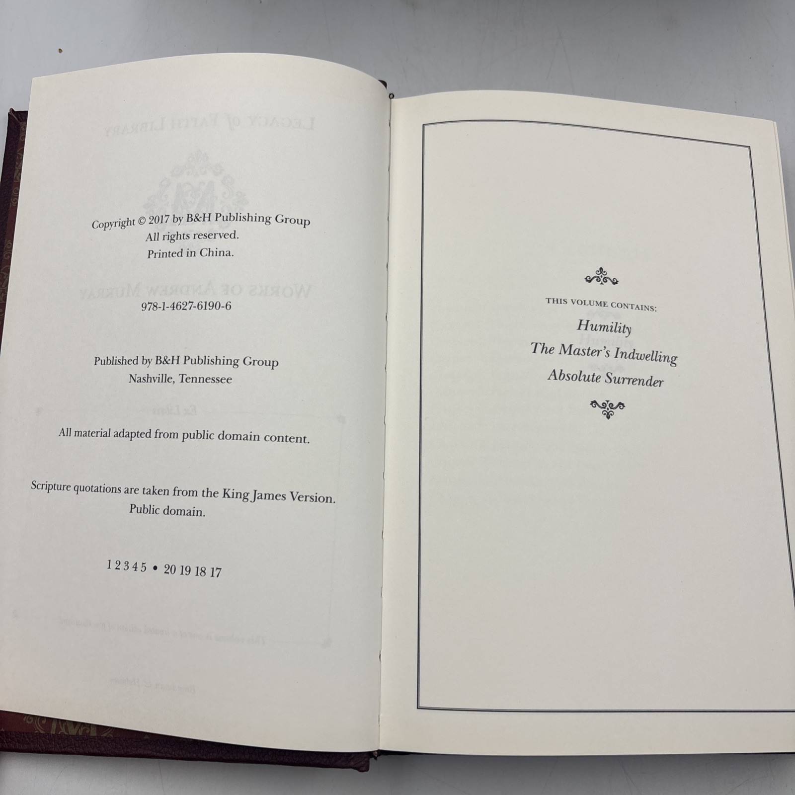 Broadman & Holman Legacy of Faith Library 8 Vols Limited Edition Leather Books