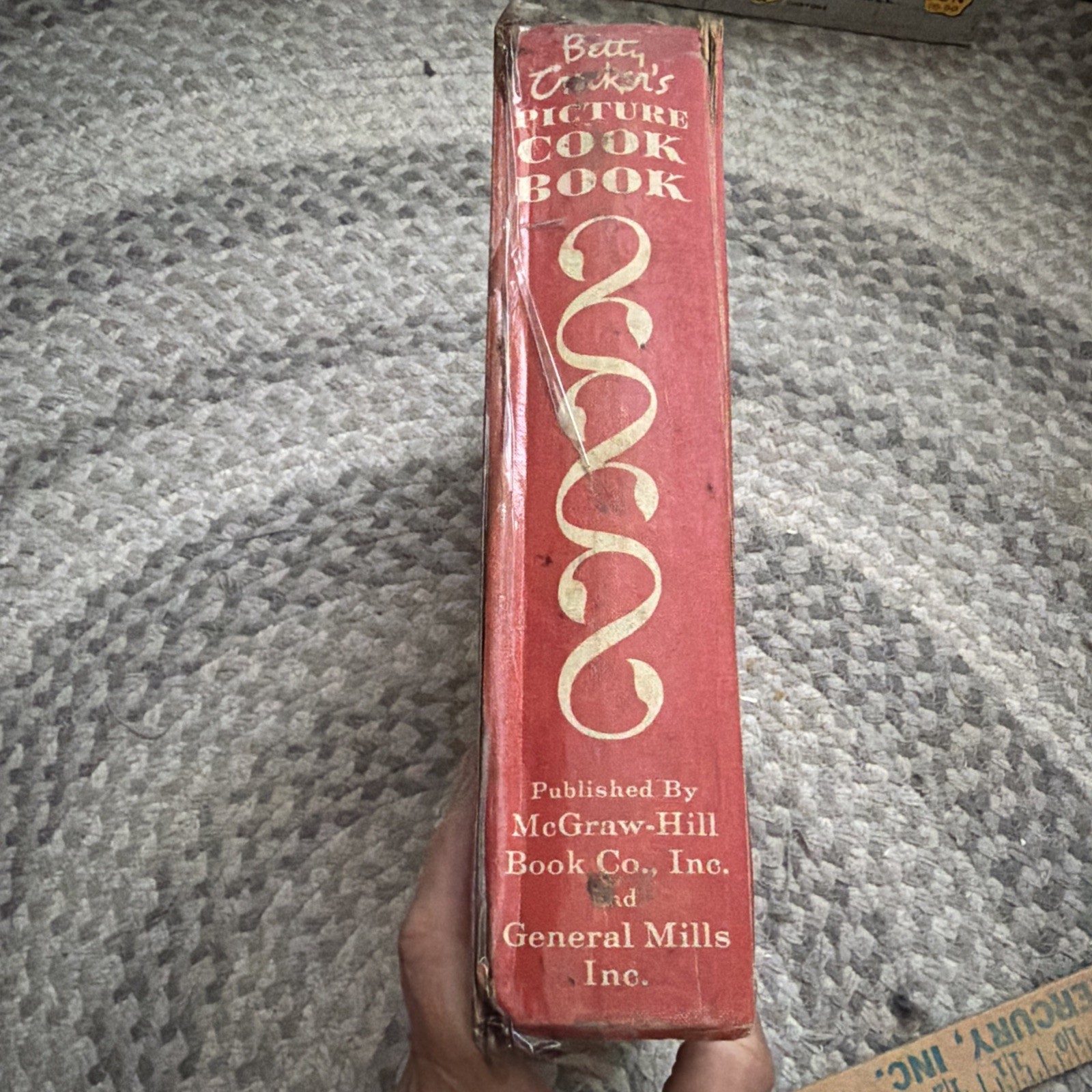 Vtg Betty Crocker’s Picture Cook Book 1950 First Edition 3rd Printing Hardcover