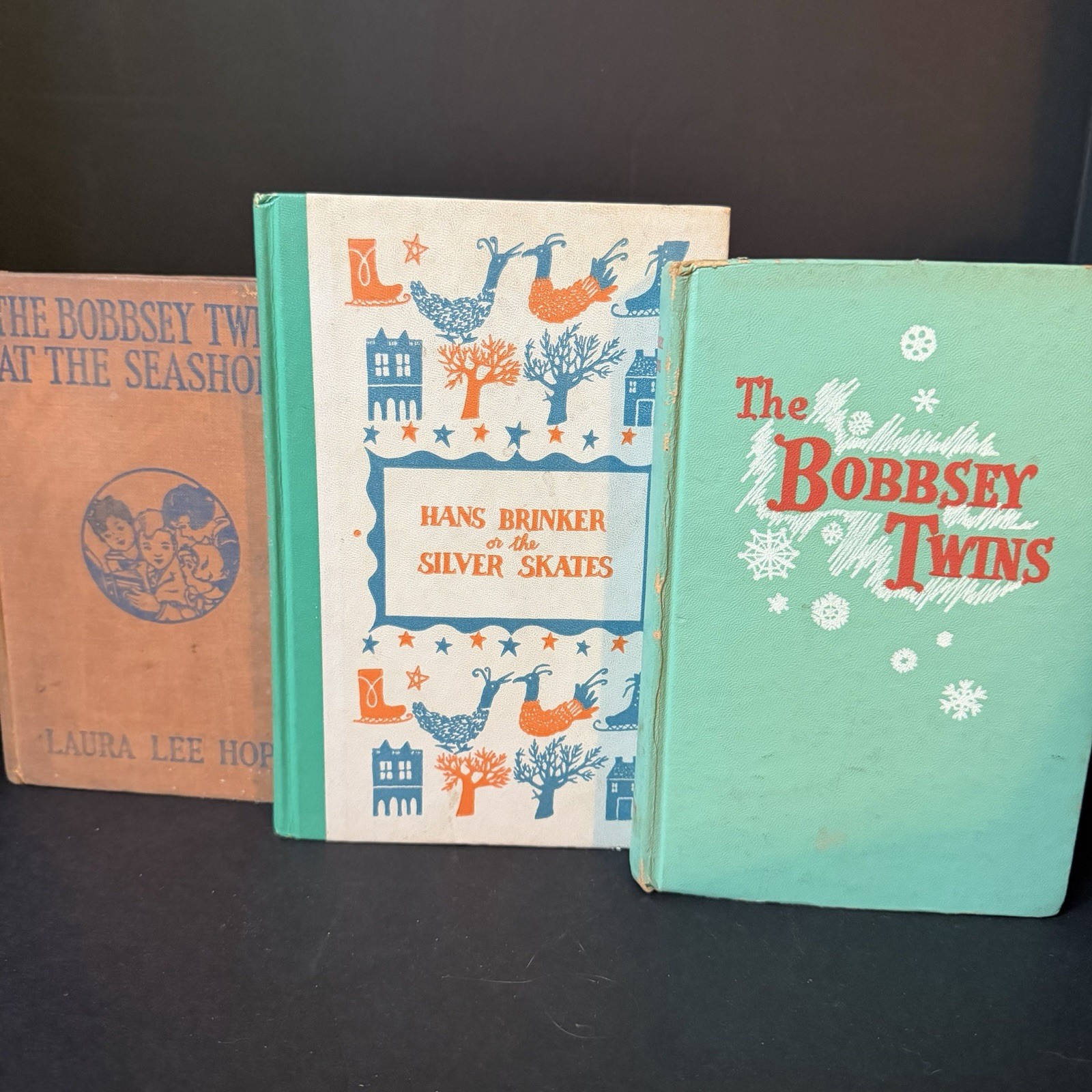 Lot of 3 Vintage Children’s Books Bobbsey Twins Hans Brinker Hardcovers