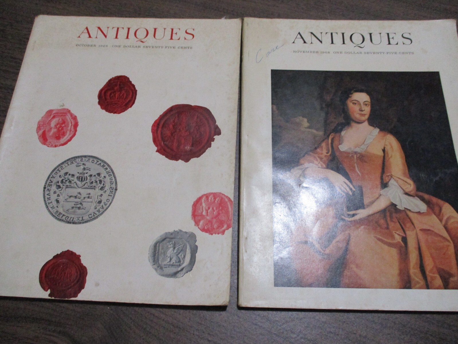 Antiques Magazine Lot 11 Issues 1956 1968 1972 1973 1974, GREAT VINTAGE LOT