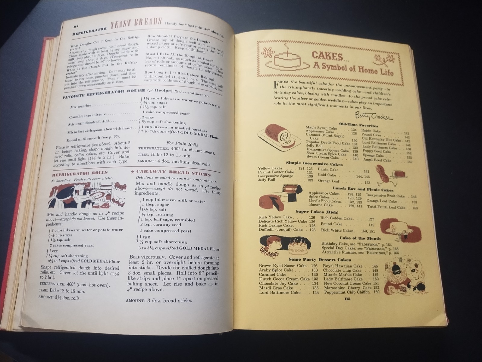 Betty Crocker’s Red Picture Cook Book Vintage 1950 1ST EDITION Hardcover