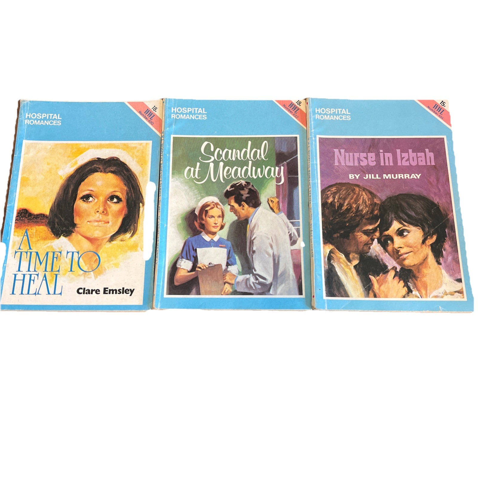 WWL Hospital Romances Bundle 484 490 492 Scandal At Meadway Nurse Doctor