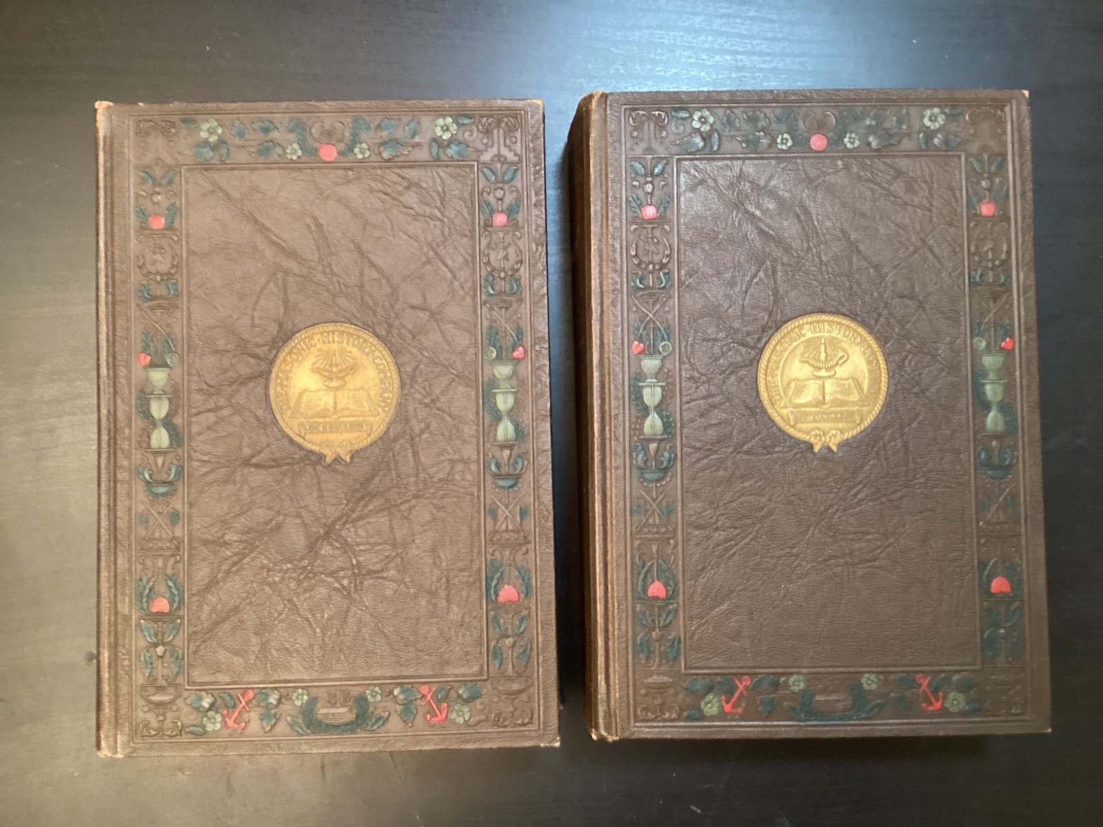 Encyclopedia of Freemasonry Mackey 33°Revised-2 Vol Set-Illustrated-1925