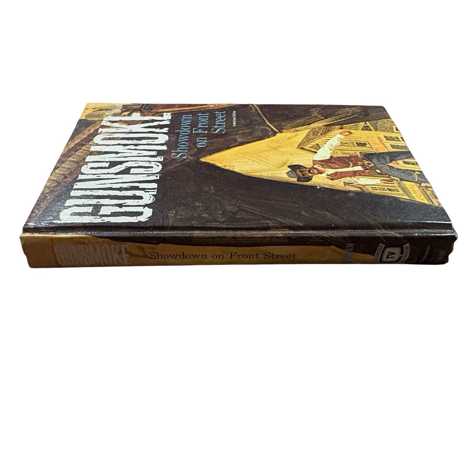 Gunsmoke Showdown on Front Street HC Paul S Newman Whitman Book Vintage