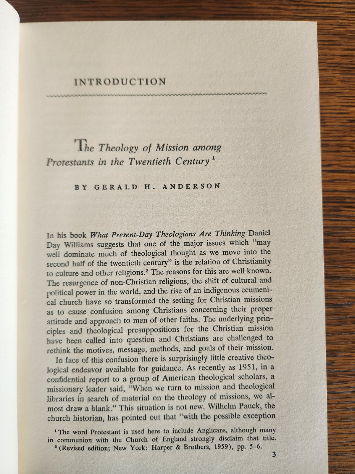 Theology of the Christian Mission by Gerald H. Anderson 1961 HC DJ McGraw-Hill