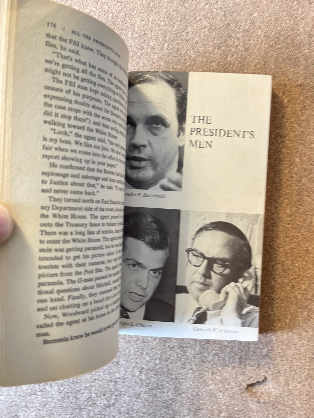 All The President’s Men By Bernstein & Woodward VGC 1976 PB Movie Cover Redford