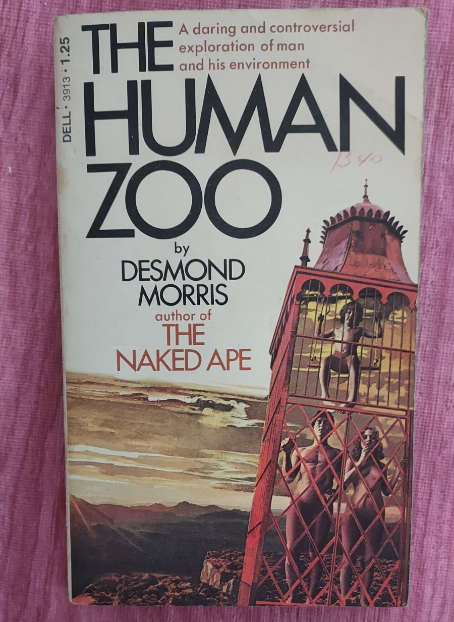 THE HUMAN ZOO By Desmond Morris Vintage Paperback 1971