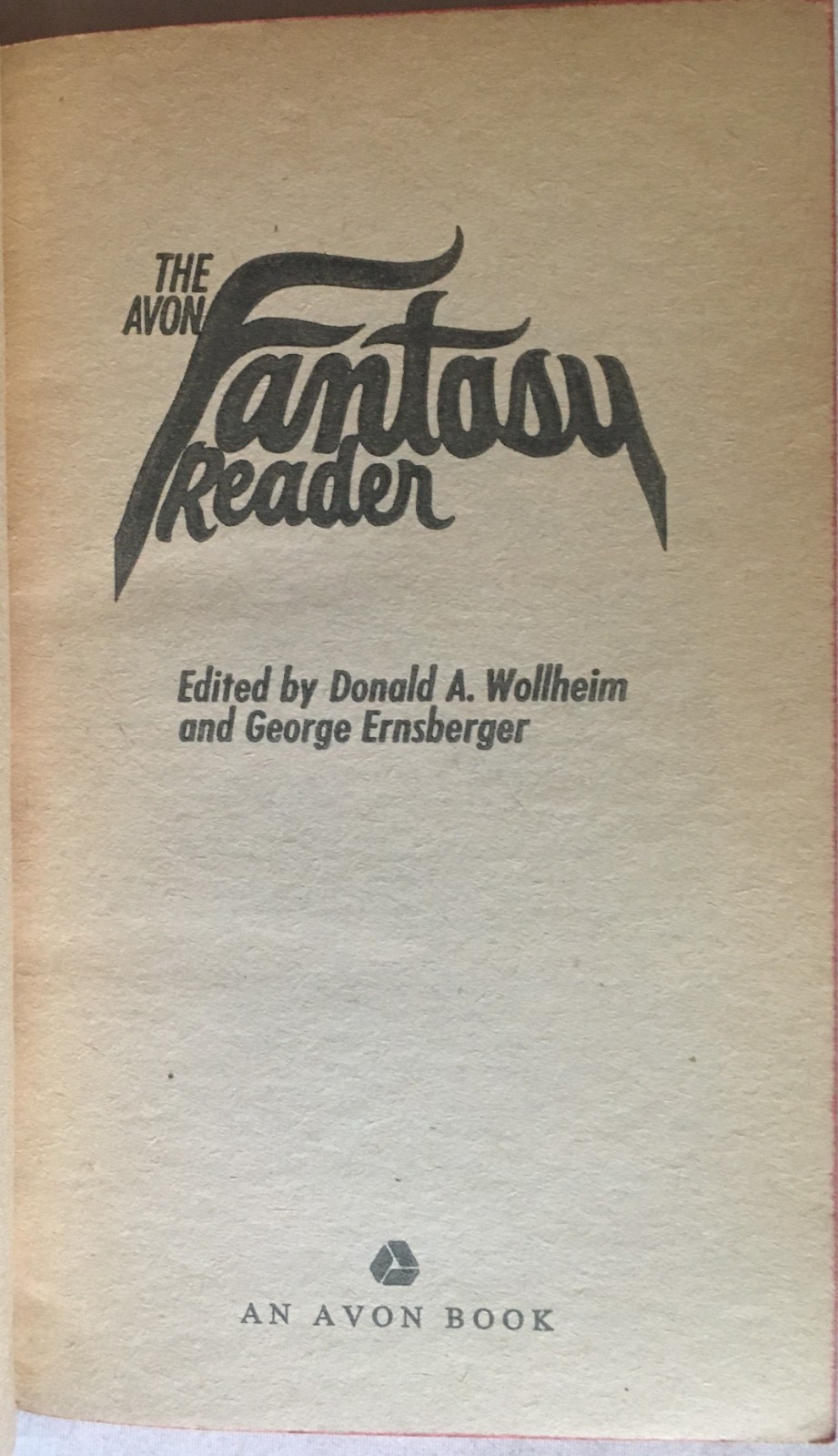 The Avon Fantasy Reader – Vintage 1969 Paperback Anthology of Fantasy Fiction