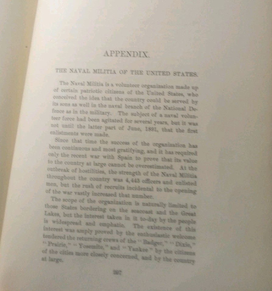 A Gunner Aboard the Yankee. Ilustrated, 1898, 1st Ed. Very Good-