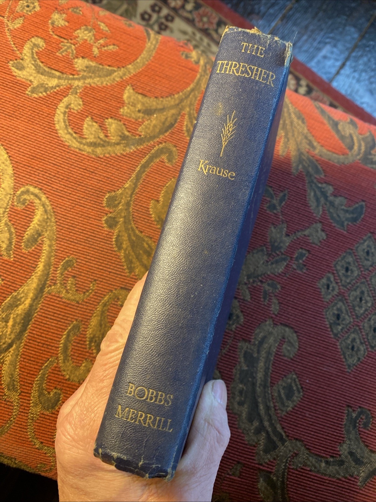 The Thresher by Herbert Krause, Bobbs-Merrell Co. Publishers, 1946, no DJ