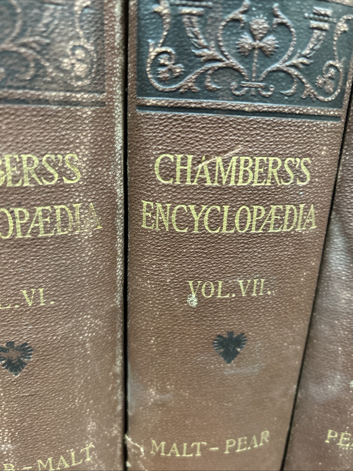 Chambers’s Encyclopaedia Encyclopedia 7 of 10 Volumes 1898 Antique
