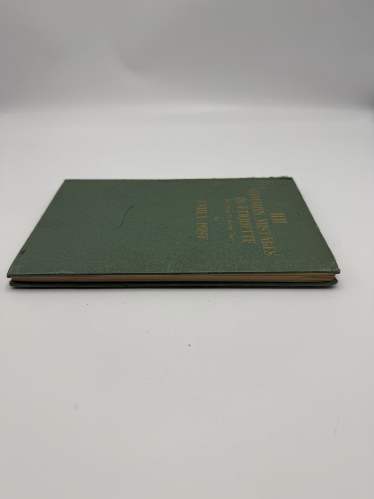1939 Emily Post 101 Common Mistakes In Etiquette Hardcover A D Steinbach Book