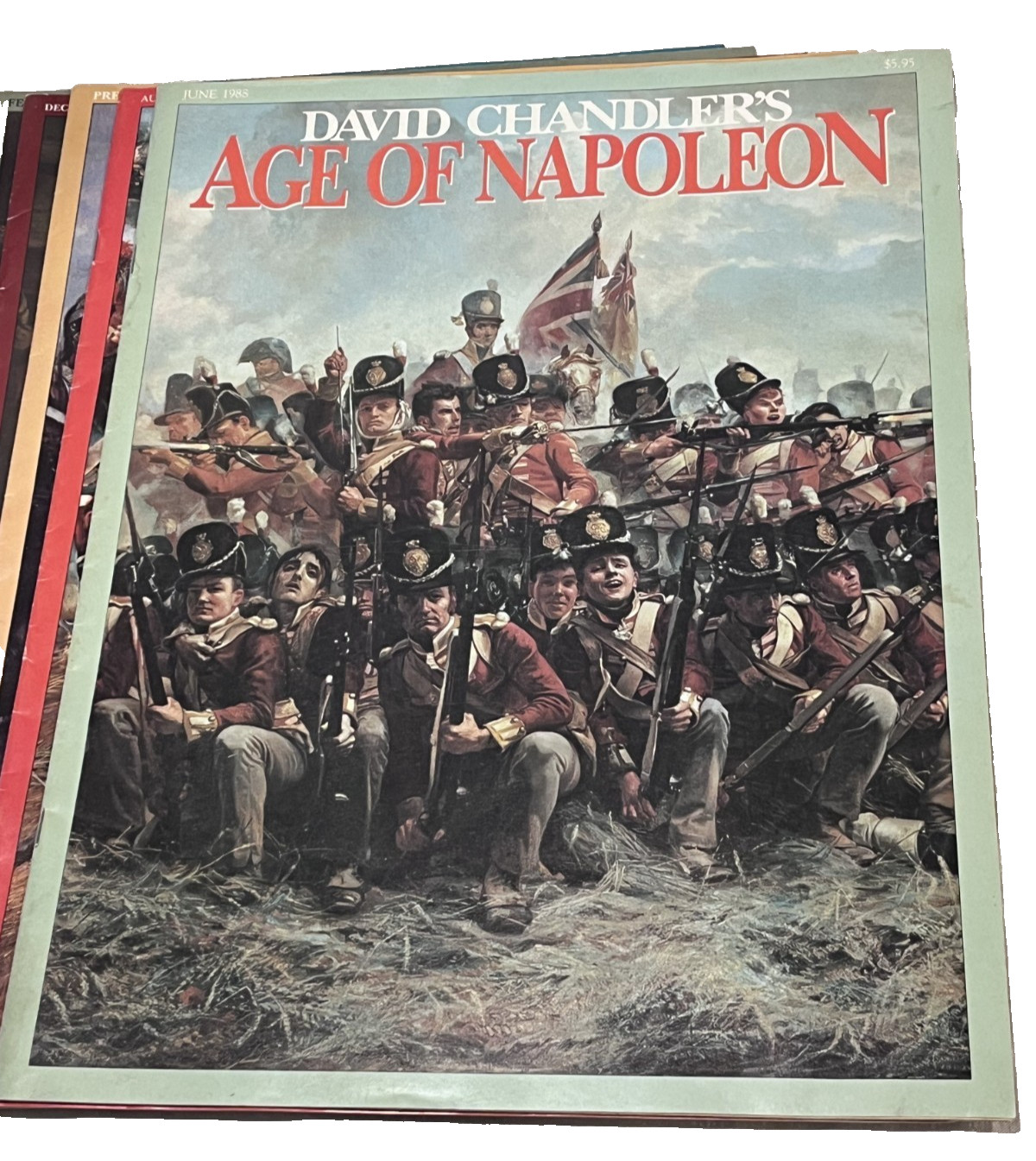 David Chandler’s AGE OF NAPOLEON 6 Volume Set 1987 – 88 VG