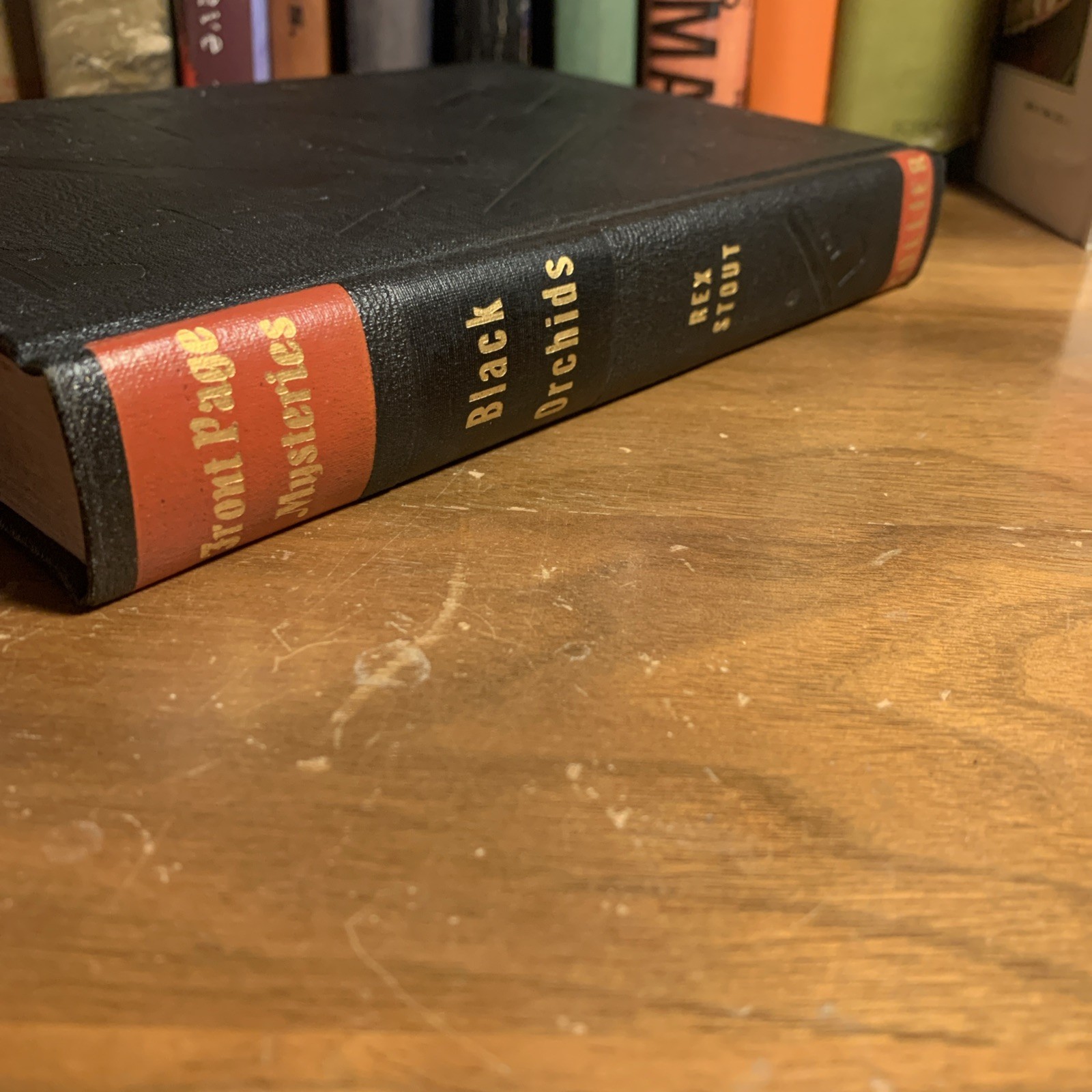 Black Orchids A Nero Wolfe Double Mystery by Rex Stout HC 1st Printing Collier