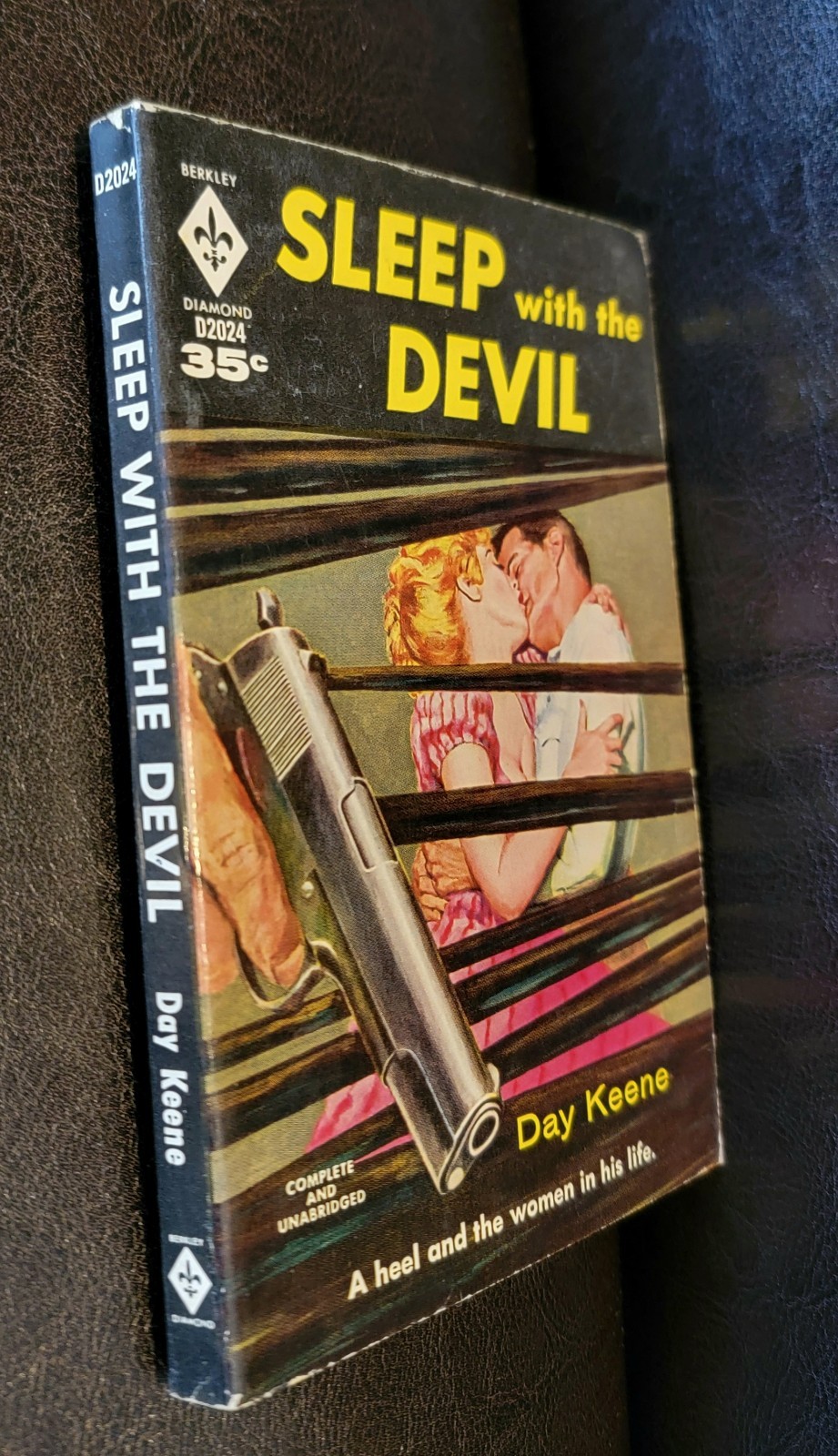 Sleep With The Devil Day Keene Berkley Book D2024 1960 Noir Pulp GGA NICE