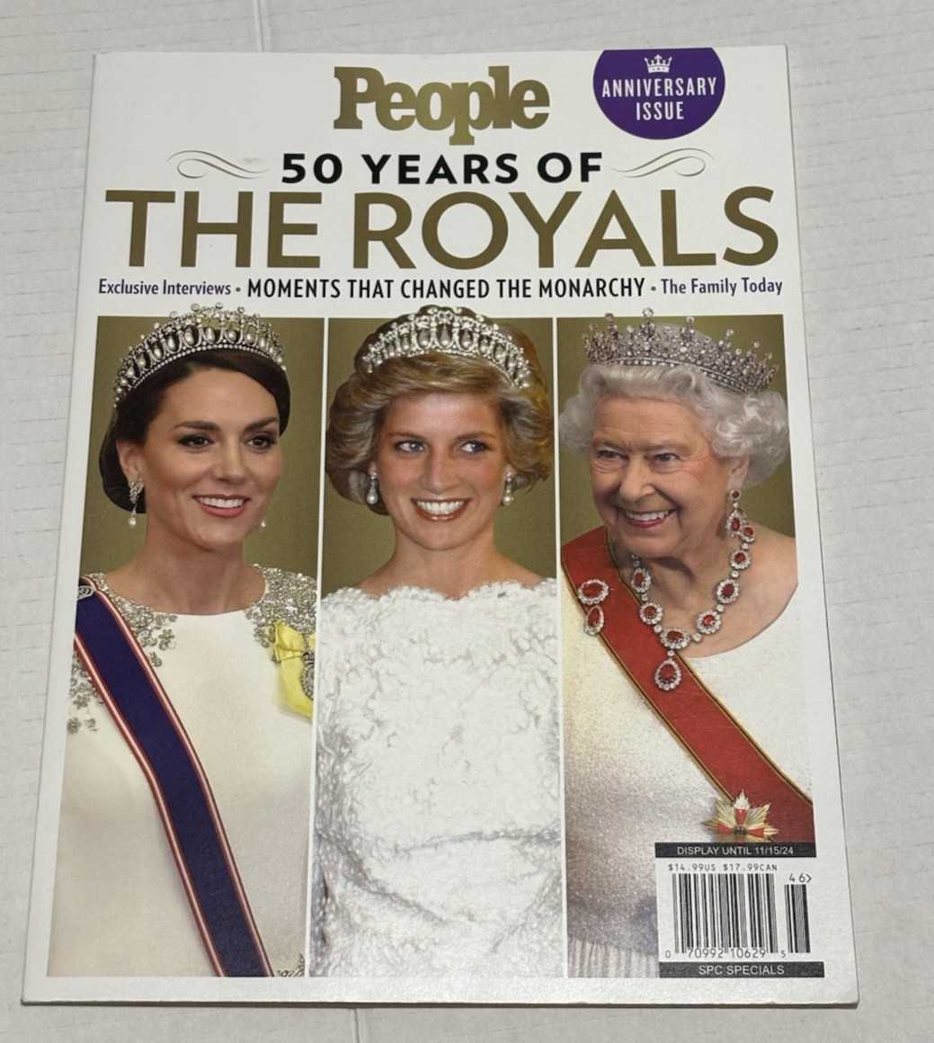 People Magazine Special Edition Anniversary Issue 2024 – 50 Years of The Royals