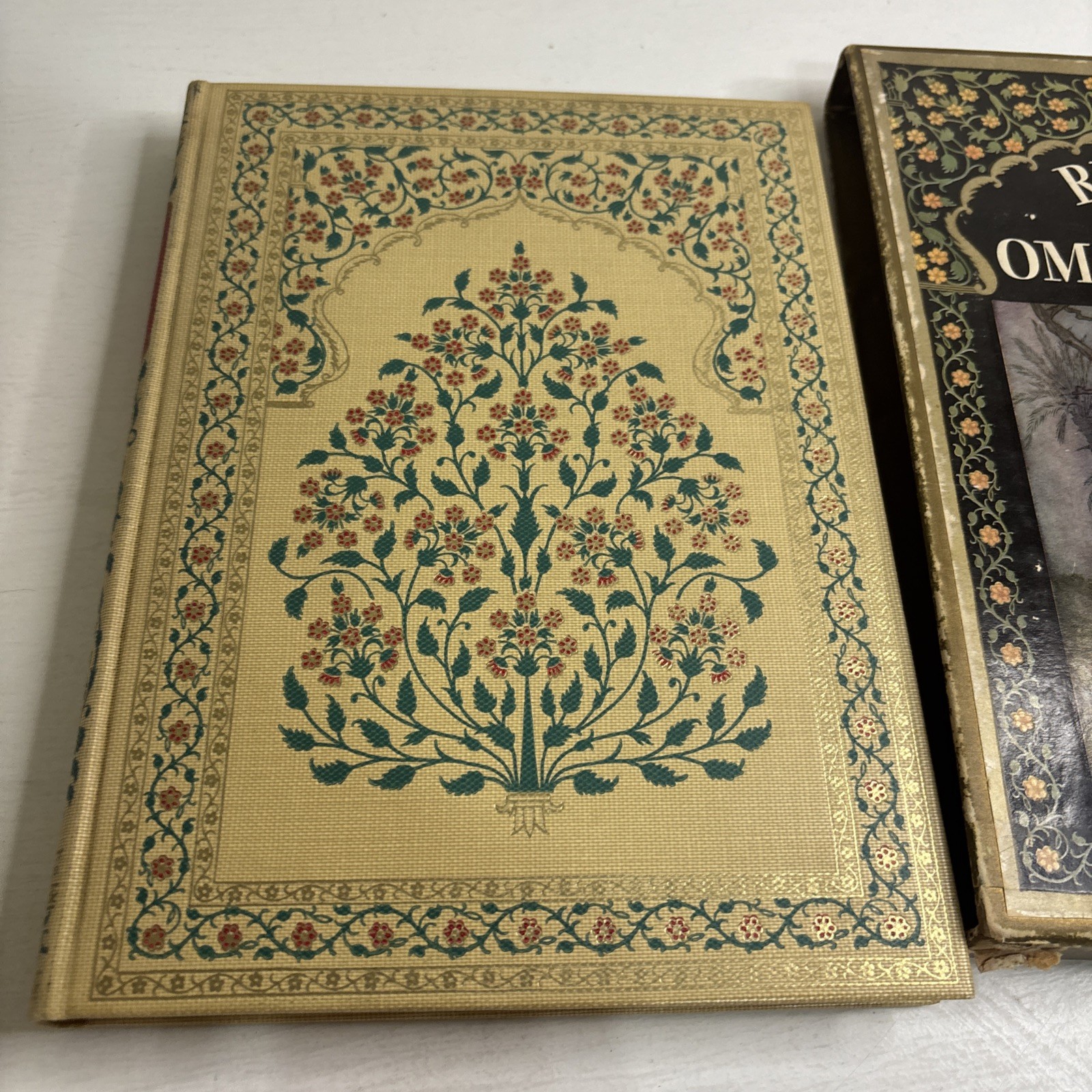 Rubaiyat of Omar Khayyam by Omar Khayyam HC With Slip Case Illustrated Edmund D
