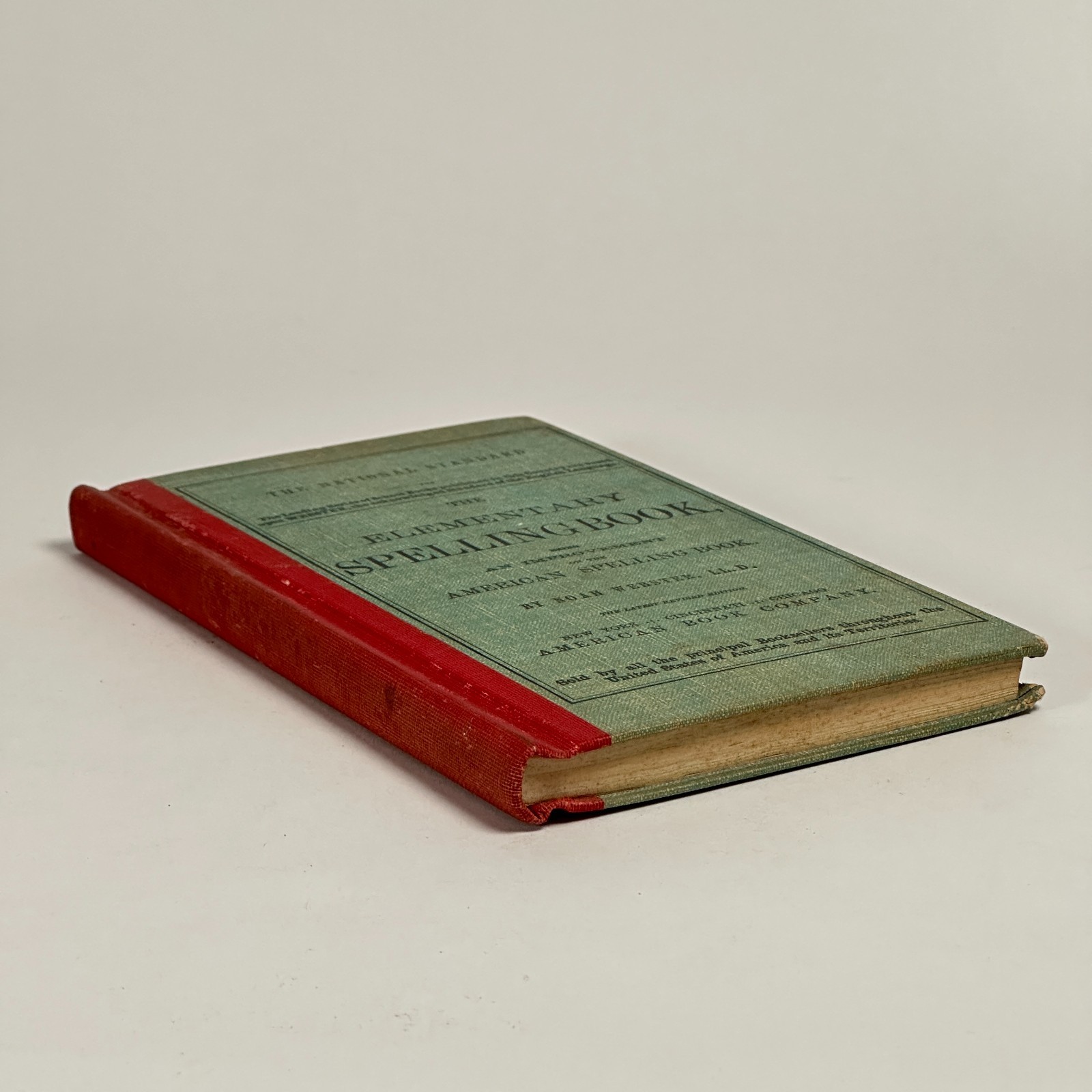 ca. 1940 Webster’s “Elementary Spelling Book” Blue-Back Speller (Hardcover)