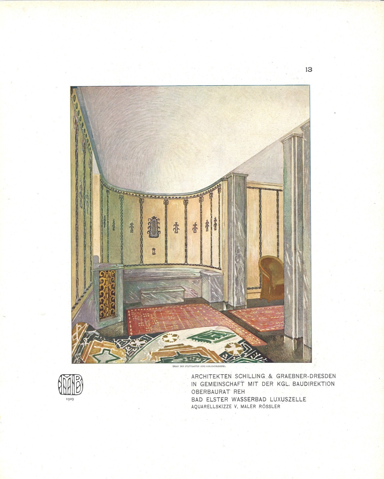 1920’s – 1930’s Germany +100 Color Plates Modern Architectural Interiors