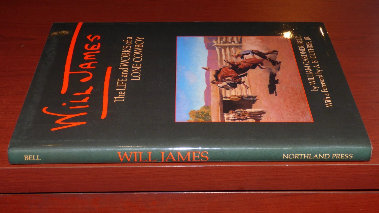 WILL JAMES THE LIFE AND WORKS OF A LONE COWBOY WILLIAM GARDNER BELL HARDCOVER