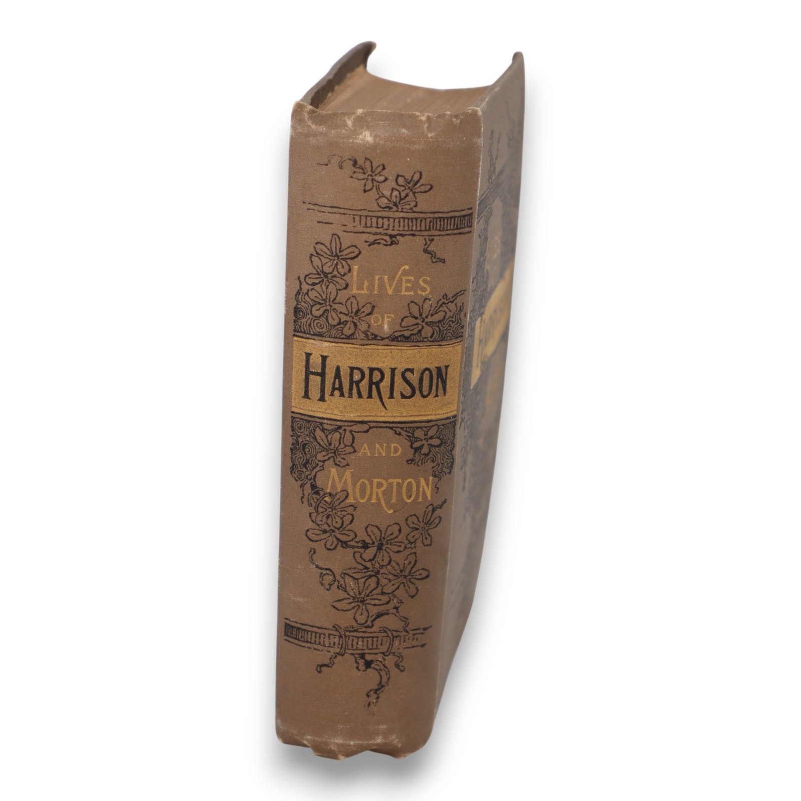 Lives of Harrison & Morton Lew Wallace Hubbard Bros 1st Ed Antique Book 1888