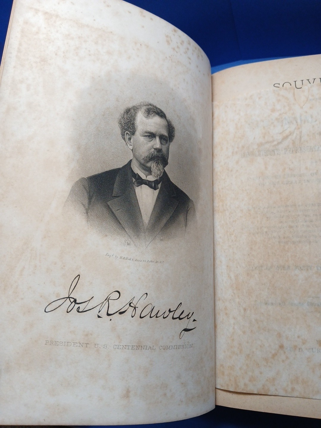 Souvenir of the Centennial – 1877 Connecticut At Philadelphia 1876 Charter Oak