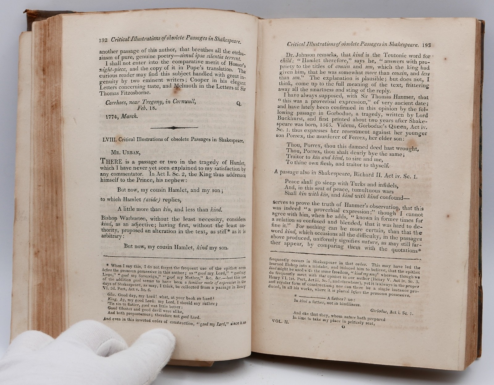 Selections from the Gentleman’s Magazine, Volume II – London – 1811!