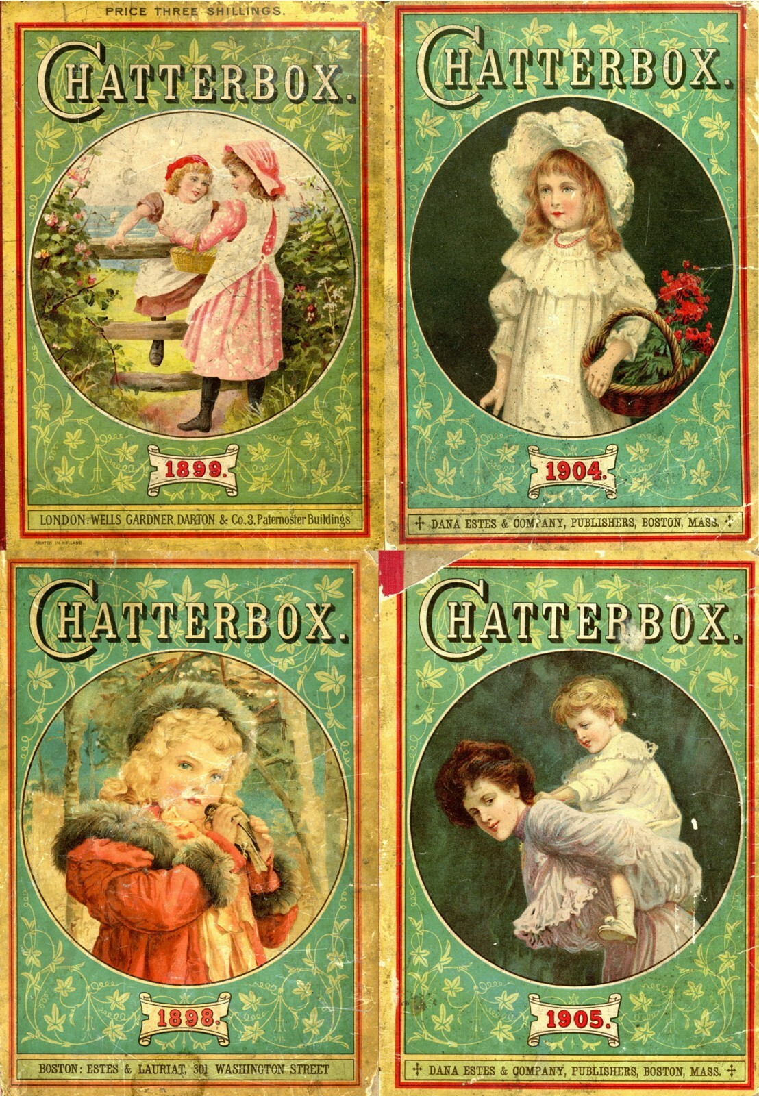 Chatterbox, Vol.4 (1898-1905) – Old Rare Illustrated Victorian Magazine on DVD
