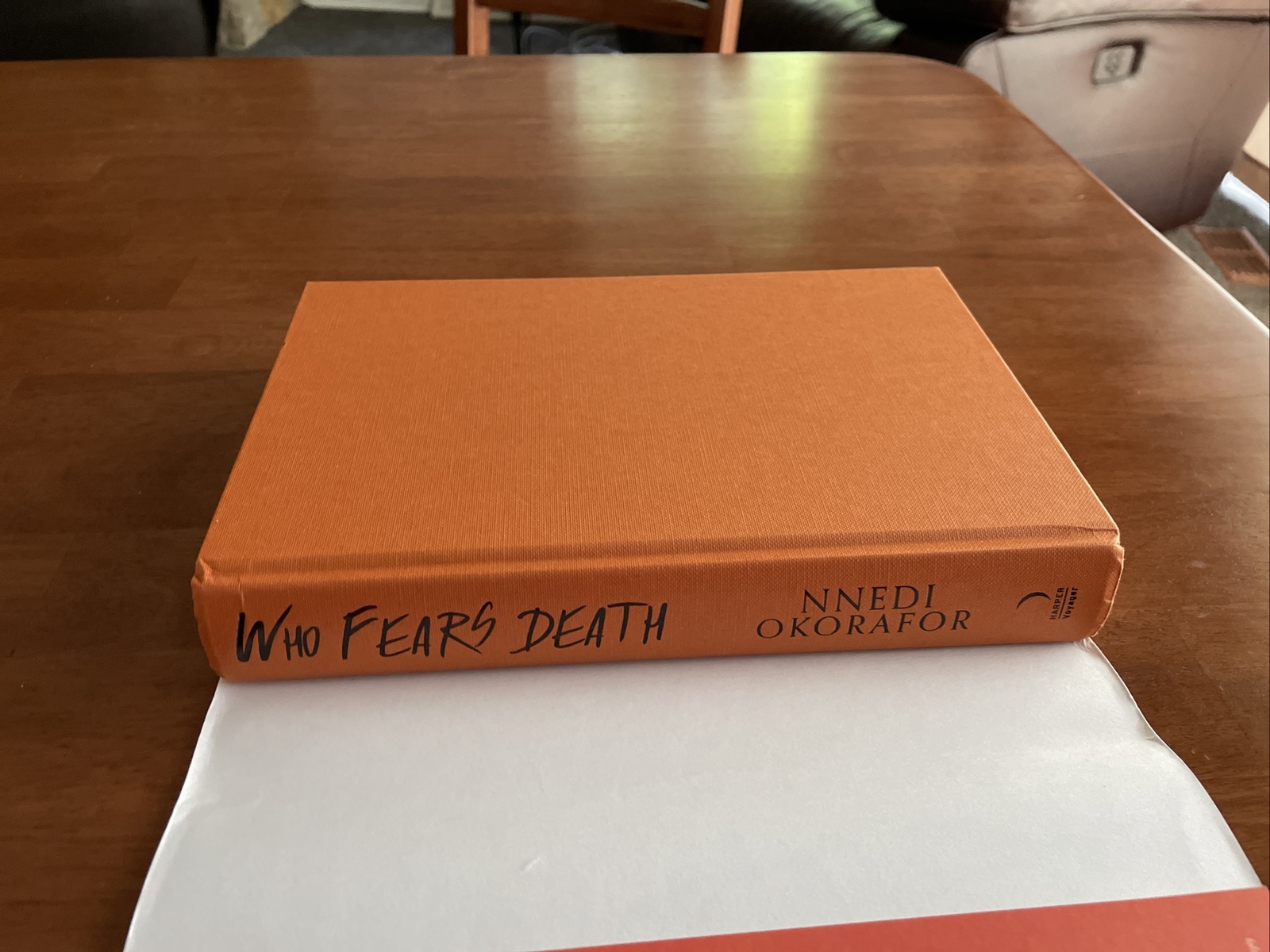 Who Fears Death by Nnedi Okorafor UK 1st/1st 2018 Voyager Hardcover – RARE HBO
